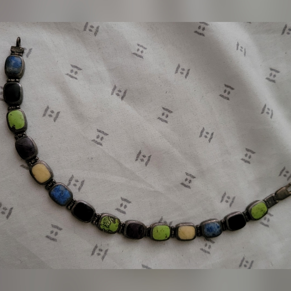 Multi-stone vintage bracelet